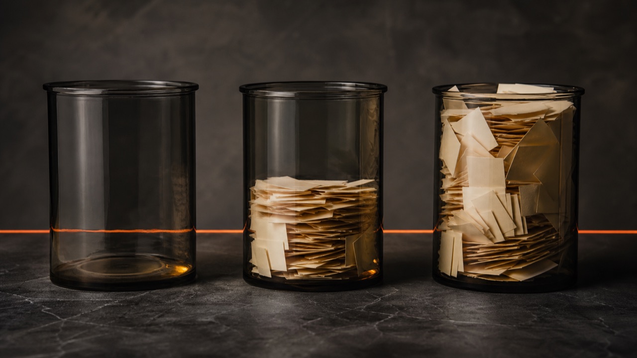 Conceptual editorial image illustrating early retirement cash buffer.